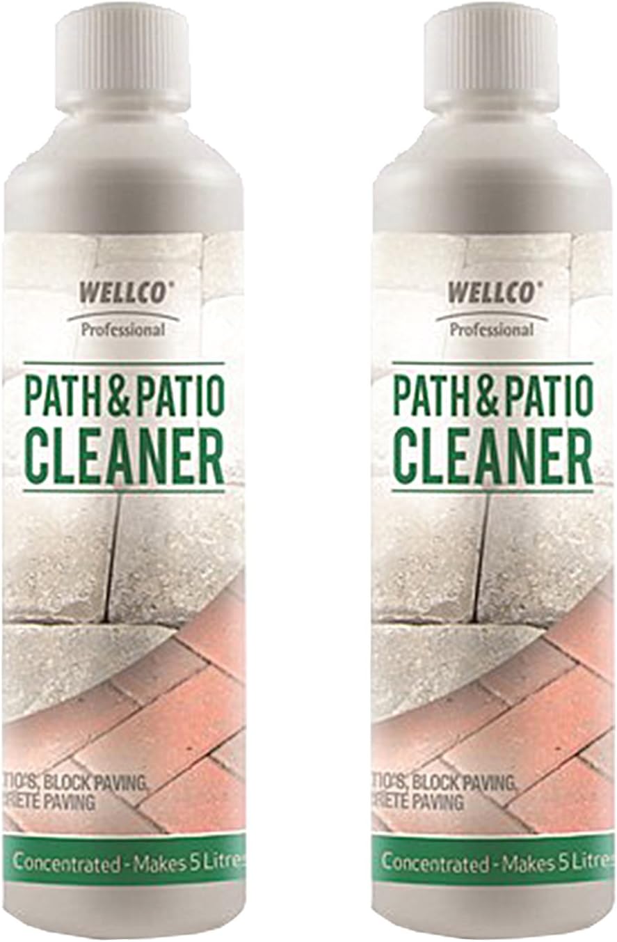 Wellco Concentrate Professional Patio and Path Cleaning Detergent 300 millilitre (Pack of 2)