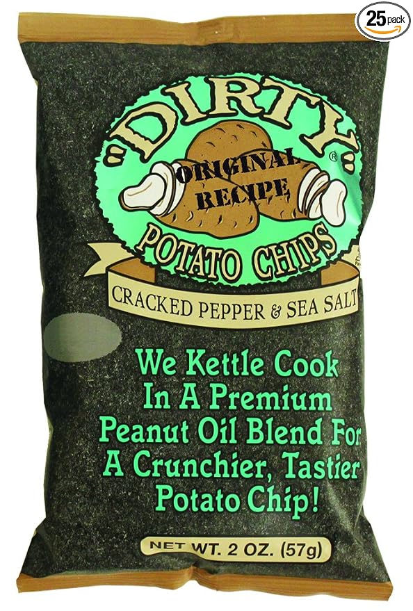 Dirty chips cracked pepper&sea salt sm bag 2oz (083791520155)