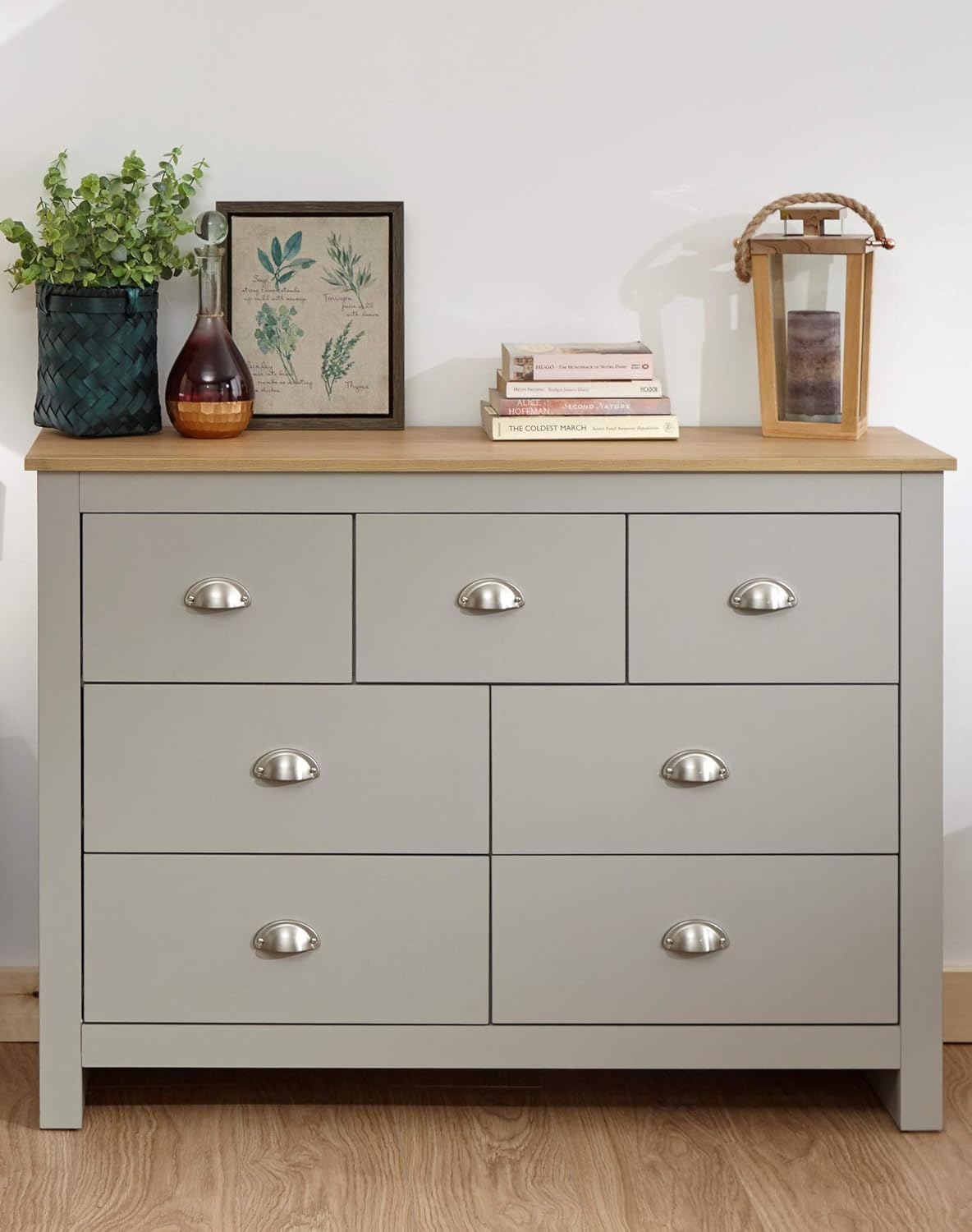 Lancaster Grey Or Cream Bedroom Sets 3 Or 4 Piece Wardrobe Chest