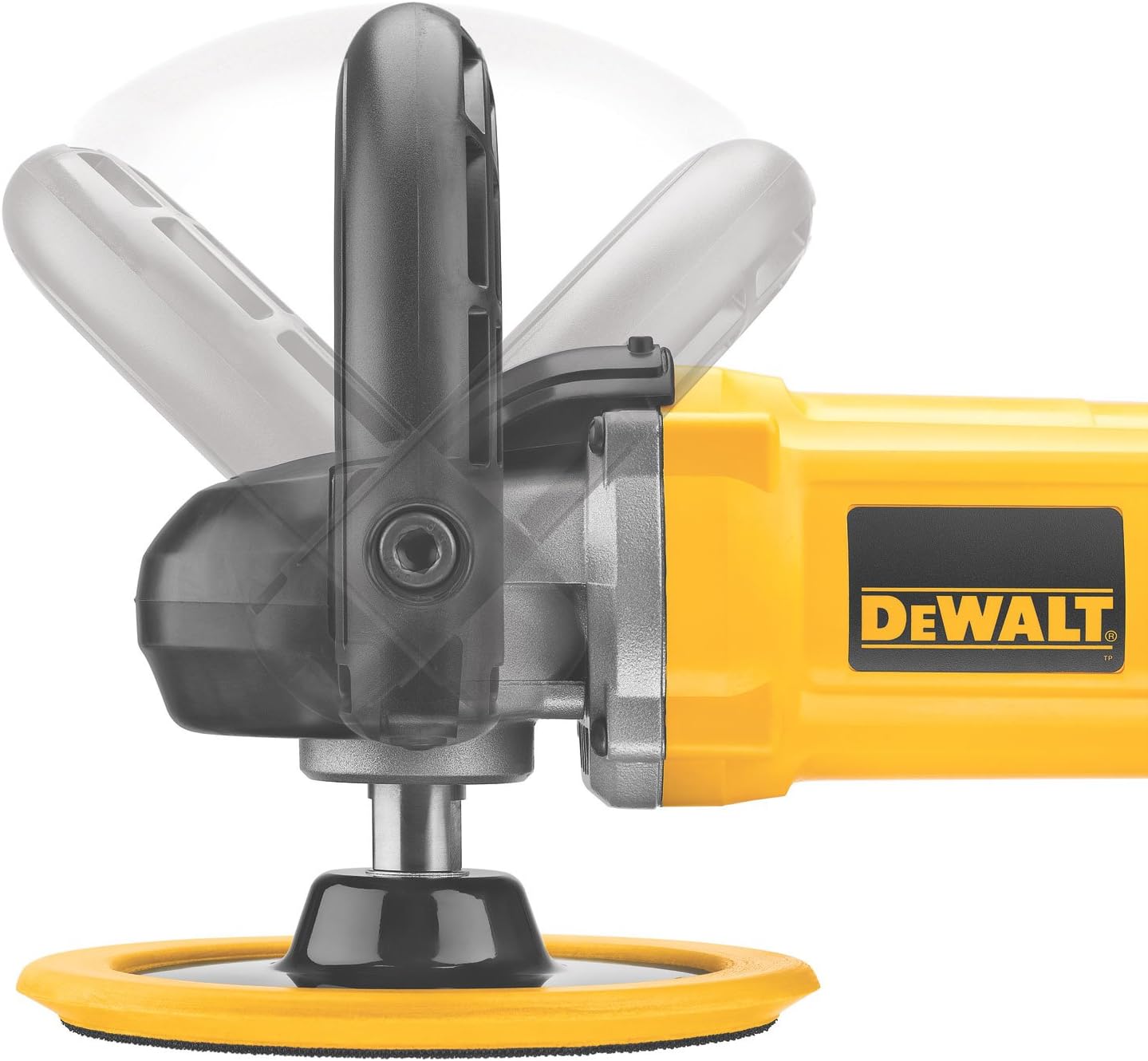 DEWALT Buffer/Polisher, Variable Speed, Soft Start, 7-Inch/9-Inch (DWP849X) - Power Polishing Tools - 