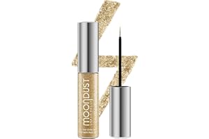 Urban Decay Moondust Liquid Glitter Eyeliner – Longwear Sparkle Liner & Eyeshadow Topper - Quick-Drying, Water-Based Formula – Buildable Shimmer Shades - Vegan Formula