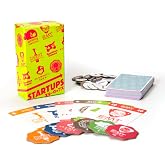 Startups, High-Risk Business Strategy Card Game, 2&ndash;7 Players, Ages 10+ | Invest in Six Startups, Read Your Rivals, and Fight to Become the Biggest Shareholder, High-Risk Strategy Card Game
