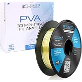 Fused Materials PVA 3D Printer Filament, 1.75mm, 0.5kg roll - Dissolvable Filament - Water Soluble Filament for 3D Printers