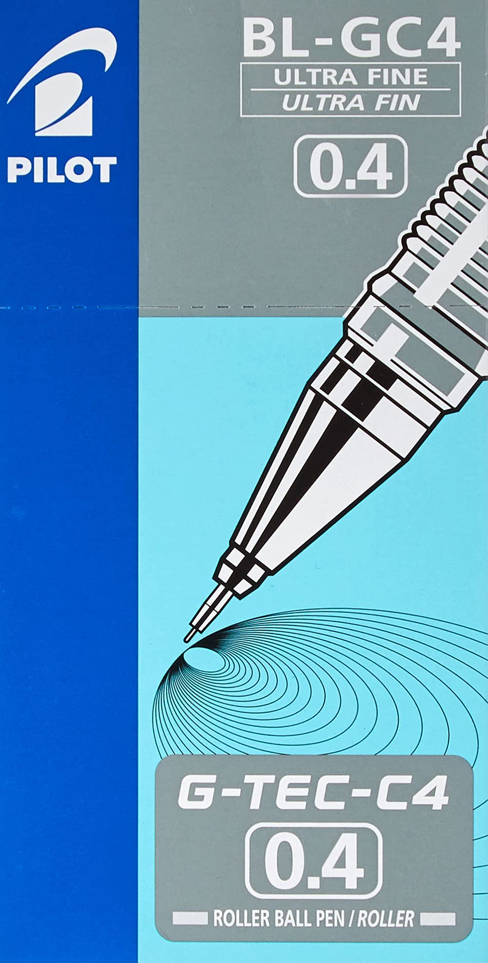 Pilot G - Tec C4 Gel Microtip Rollerball 0.4 mm (Pack of 12) - Violet