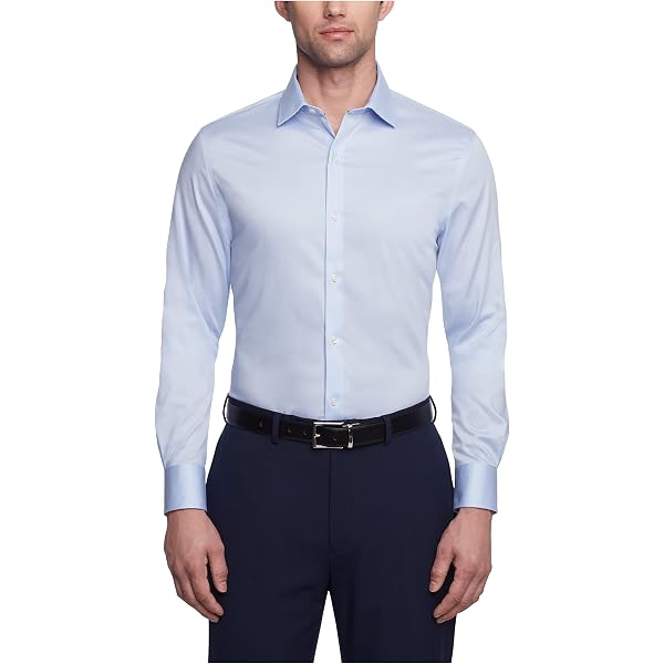 tommy hilfiger athletic fit dress shirt Tommy Hilfiger Men's Athletic Fit Performance Stretch Shirt Pink 15.5 32-33