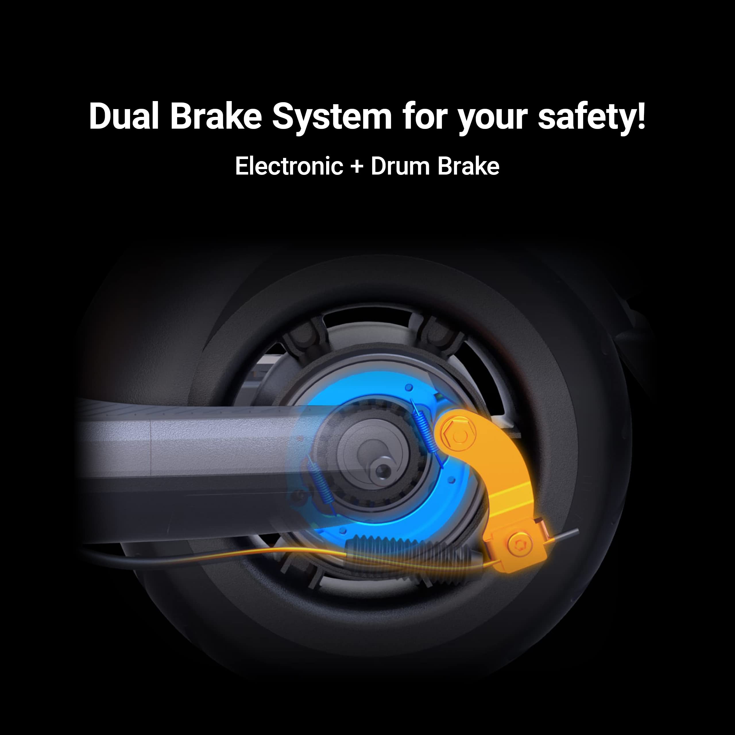 Segway Ninebot E2 Plus Electric KickScooter- 300W Brushless Motor, Up to 15.5 Mile Range & 15.5 MPH, 8.1