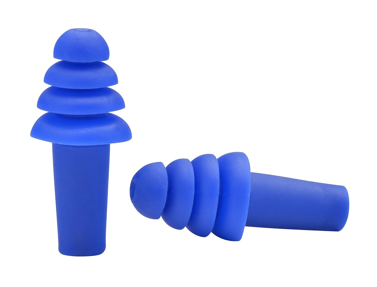 Elvex EP401 Quattro Ear Plugs, Blue (Pack of 100
