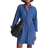 Madewell Womens Chrisandra Denim Dress
