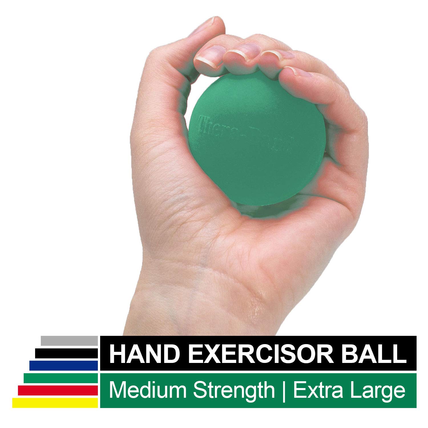 TheraBand Hand Exerciser For Hand, Wrist, Finger, Forearm, Grip