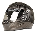 Conquer Carbon Fiber Full Face Auto Racing Helmet