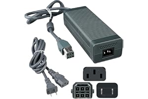 OSTENT 100-240V 203W AC Adapter Power Supply Brick Cable Cord for Microsoft Xbox 360 Console US Plug