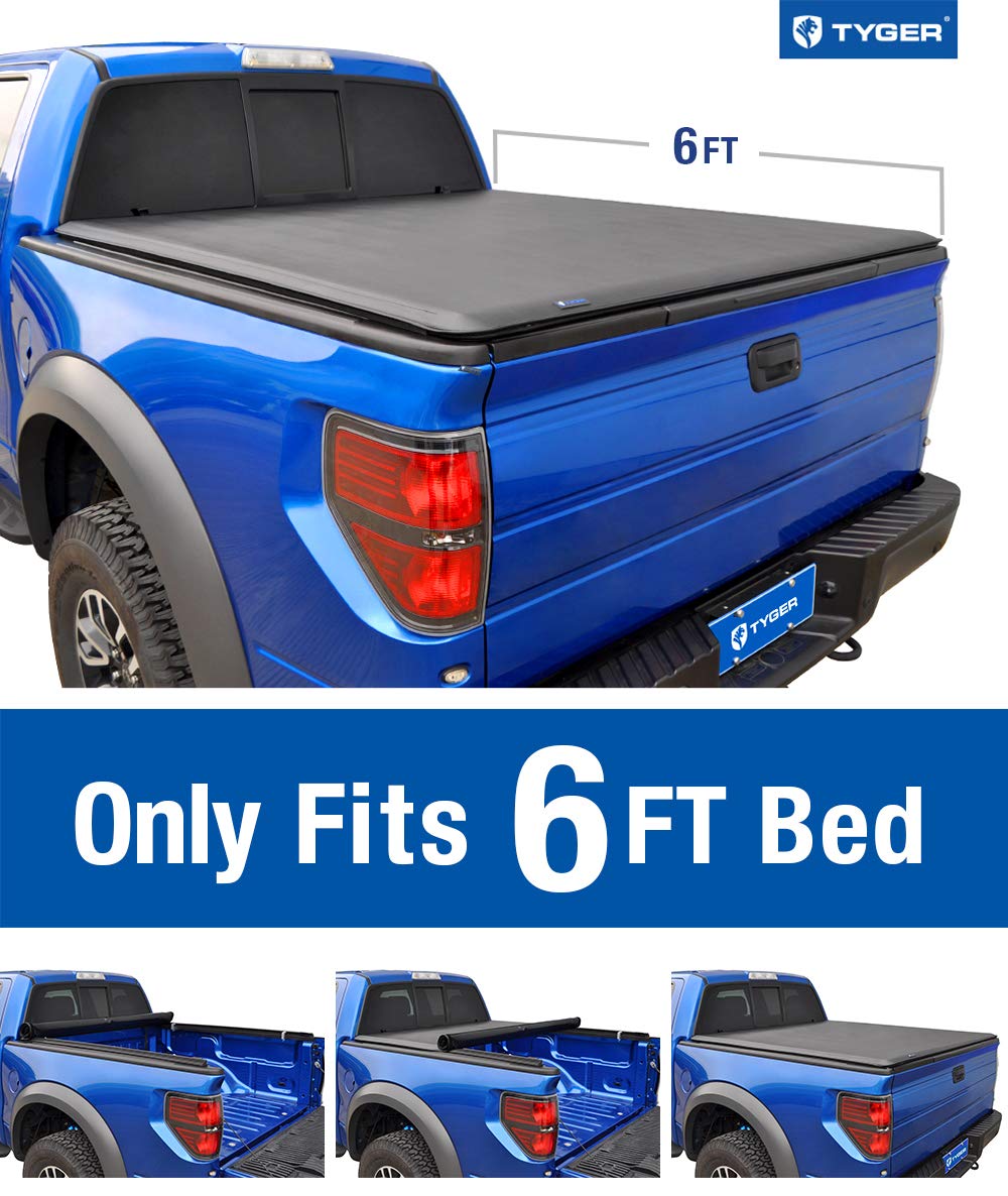 Automotive Tonneau Covers For Models With Or Without The Deckrail System Fleetside 6 Bed Tyger Auto T1 Roll Up Truck Bed Tonneau Cover Tg Bc1t9045 Works With 2016 2018 Toyota Tacoma