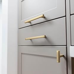 Goo-Ki 6 Pack Single Hole Cabinet Pulls Light