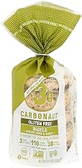 Carbonaut Seeded Herb & Garlic Bagels, 11.8 OZ