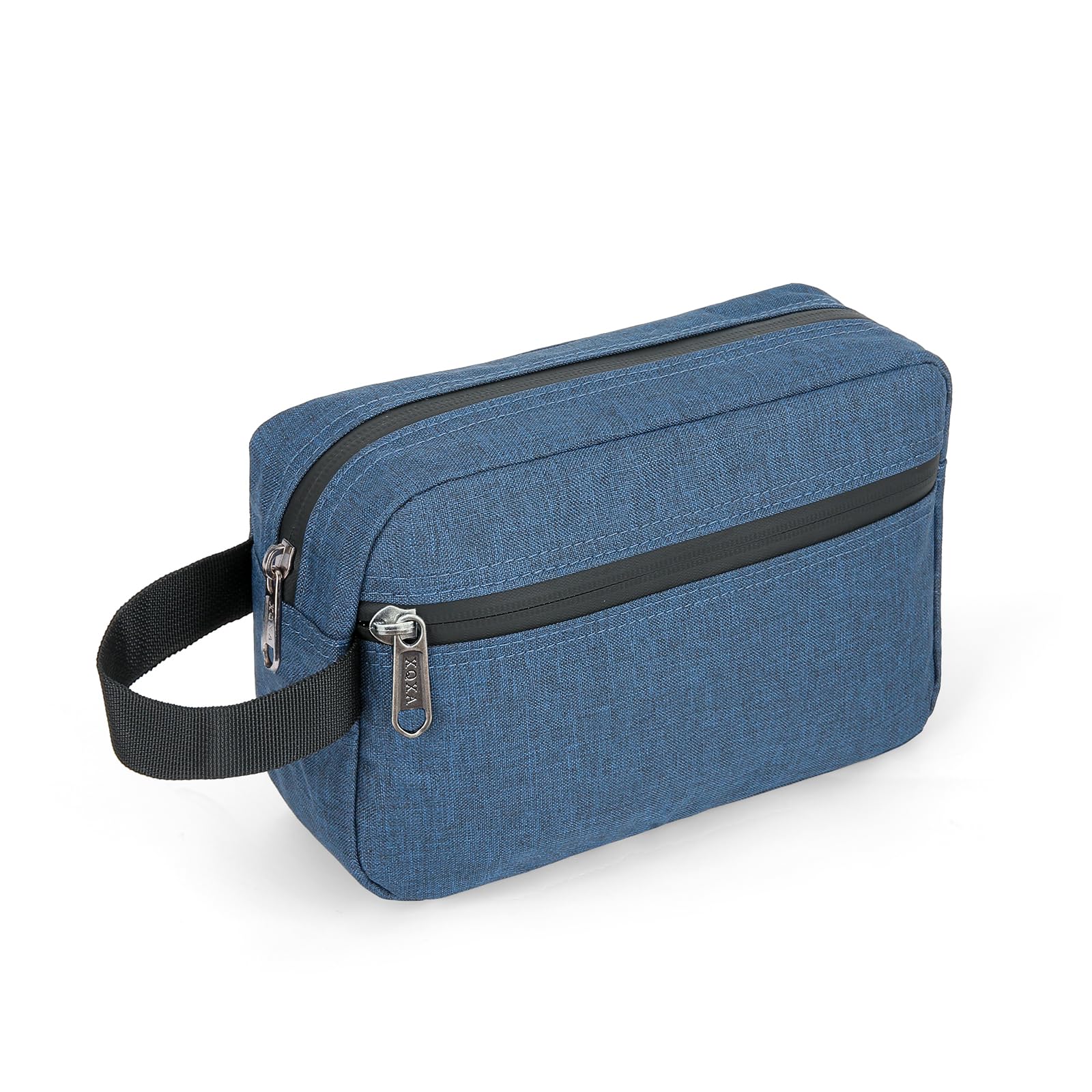 Photo 1 of XQXA Toiletry Bag for Men, Hanging Dopp Kit Travel Bag for Men Women, Mens Travel Bag Shaving Bag for Toiletries Accessories (Navy Blue)