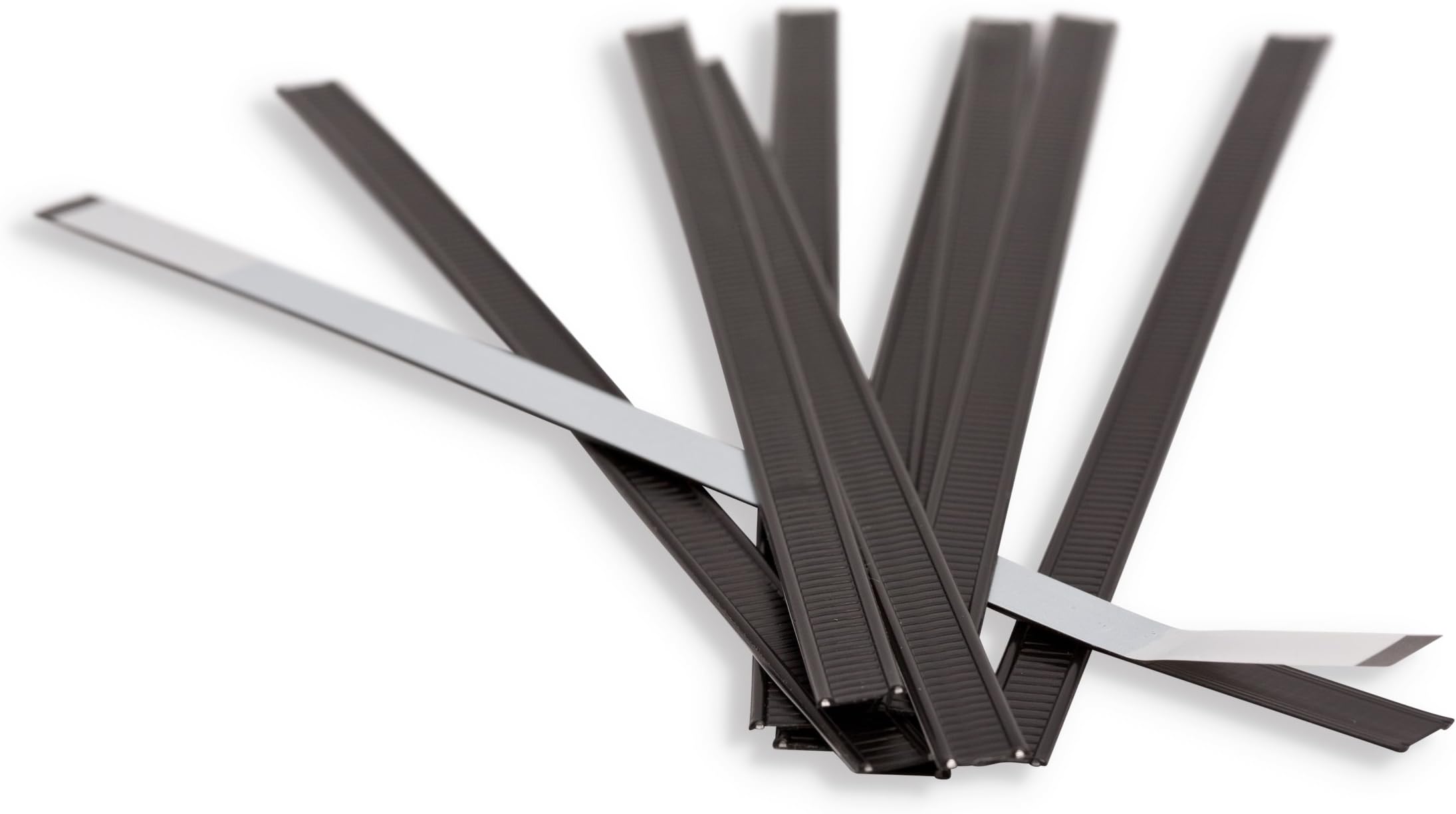 Pacific Bag VBT-7B Tin-Ties, 7" Black (Case of 1000)