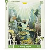 New York Puzzle Company - Puzzle 1000 Pezzi Victo Ngai "Crossing Borders" Per Adulti