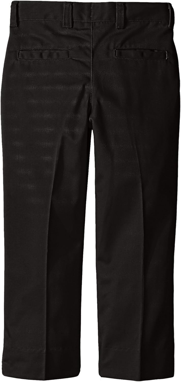 CLASSROOM Boys' Uniform Flat Front Pant with Adjustable Waist: Clothing