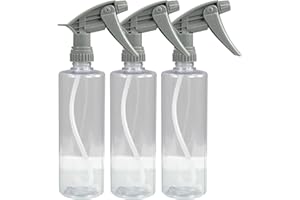 Chemical Guys Heavy Duty Bottle Sprayer - Chemical Resistant Trigger for Car Detailing, Adjustable Mist to Stream, High Output, for Cleaners, Sprays, Degreasers (ACC_121.16HD3) - 16 Oz, 3 Pack