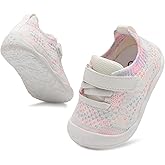 LeIsfIt Baby Shoes Girls Boys First Walking Shoes Infant Sneakers Crib Shoes Lightweight Non-Slip Shoes