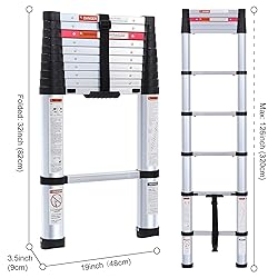 Lionladder 10.5FT ANSI Certified Type I Aluminum