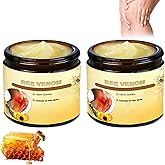 2 Pcs Bee Venom Cream, Advanced Bee Venom Cream - Specially for for Back, Neck, Hands, Knee
