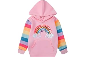 Popshion Toddler Girls Hoodies Kids Pullover Sweatshirt Butterfly Sweater Casual Hoodies Sweatshirts Long Sleeve Shirts Tops