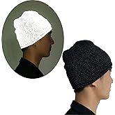 AMNQUERXUS Reflective Beanie Hat High Visibility Warm Winter Loop Knit Cap Gifts for Women Men