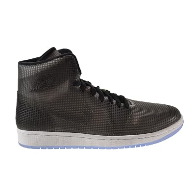 Jordan Air 4 Lab 1 Mens Shoes BlackReflect Silver-White 677690-012