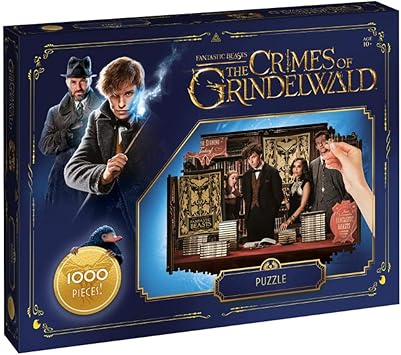 Harry Potter 35064 1000 Piece Puzzle Fantastic Beasts Crimes Of Grindelwald Jigsaw Puzzle 1000 Various Amazon Co Uk Toys Games