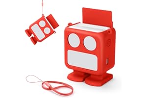 PIACLEN Silicone Cover for Yoto Mini Player, Soft Anti-Slip Protective Sleeve Case for Mini Player (Red)