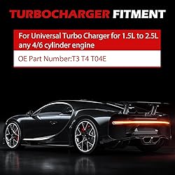 Autodevil T3 T4 Turbo Turbocharger Compatible with