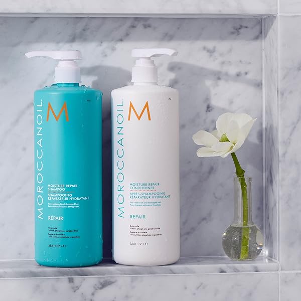 MOROCCANOIL MOISTURE REPAIR SHAMPOO, 33.8 FL. OZ.
