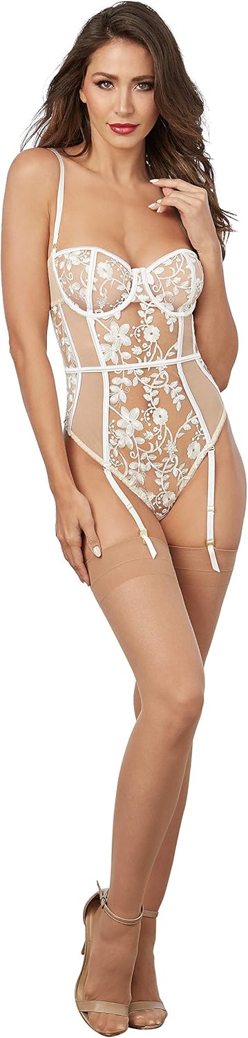 Dreamgirl Women's Teddy: Clothing