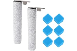 SundiooK Roller Brush for JONR ED12 for Pro Cordless Wet and Dry for Vacuum Cleaner, 1 or 2 Pack with for Replacement Sponge,