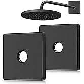 3.5 Inch Large Shower Arm Flange Square Plumbing Cover Plates Large Size Universal Replacement Escutcheon Cover Plate for Cov