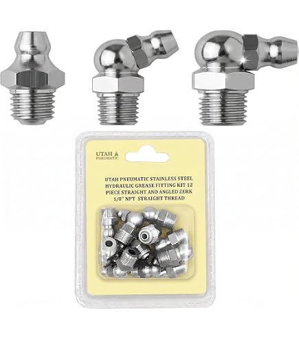 Gajessグリッタータンクトップ Amazon.com: uxcell 304 Stainless Steel Straight Grease Fitting 1/8