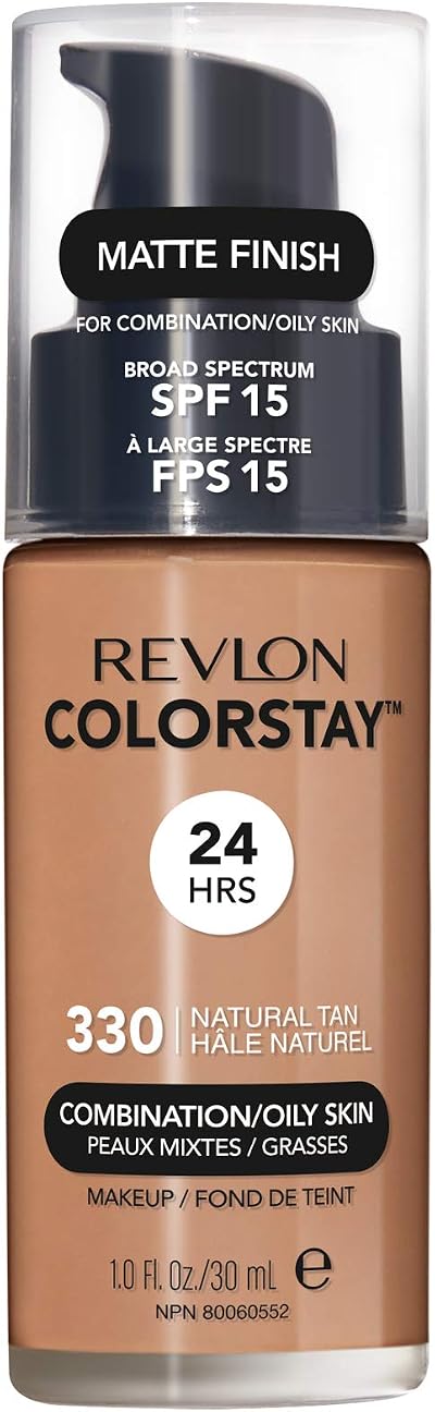 Revlon ColorStay Foundation Combination Oily Skin SPF15 Natural Tan 30ml