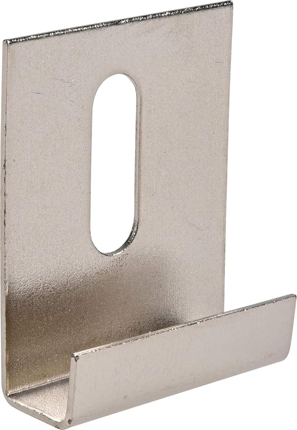 Hillman 54117 Wide Channel Metal Mirror Clips (1/4" x 1" x 11/2") 15