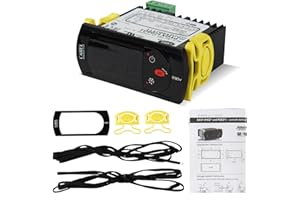 BOTEN PZGXS0J111 Carel Temperature Controller Temperature Thermostat with Temperature Sensor Probes 115V,New Temperature Thermostat for Carel and All Refrigerator Types (PZGXS0J111)