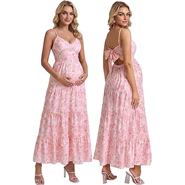 green emerald velvet dress Amazon Has So Many Cute Baby Shower Maternity Dresses Right Now main image 0