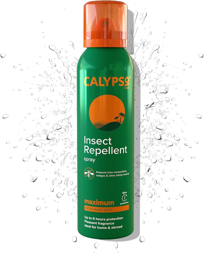 Calypso Insect Repellent Spray DEET 150ml Mosquito Protection 6 Hours