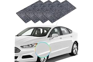 HONBQYCC Nano Sparkle Cloth for Car Scratch (4PACK), 2024 Nano Sparkle Cloth Upgrade, Nano Magic Cloth Easy to Repair Light Scratch Car Paint,Water Spots On Surface for All Car with Disposable Gloves