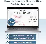 IPROKKO 15.6 inch Privacy Screen Anti Blue Light Matte/Glossy 16:9 view 6