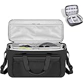 Venmark DJ Gig Bag for Music Equipment, Cables, Laptops, and Gear – DJ Equipment Bag with Shoulder Strap and Trolley Strap for Travel - Complete with Accessories Organizer Travel Case