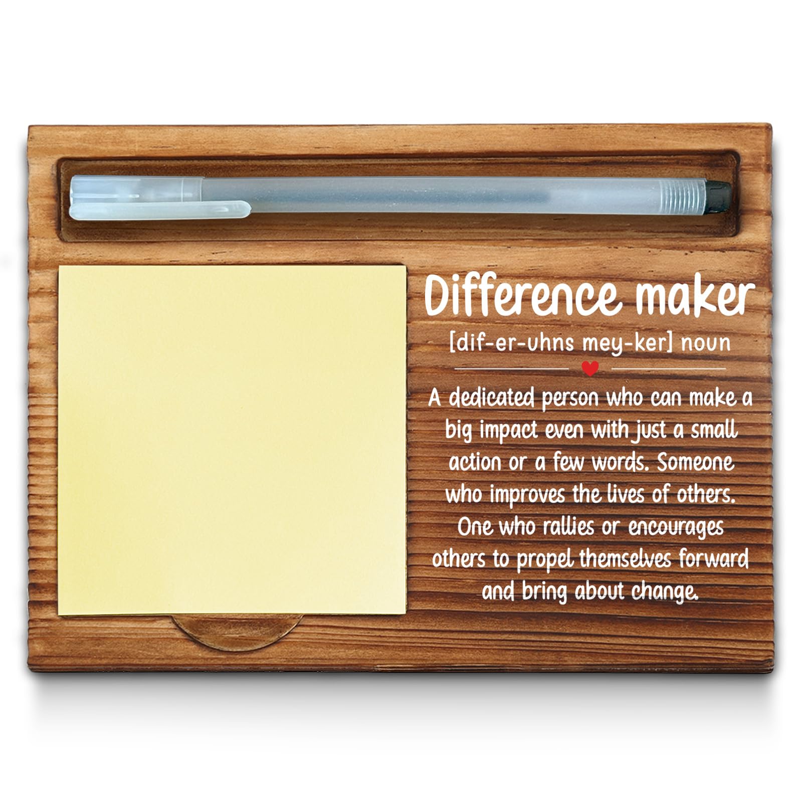 Difference Maker Sticky Note Holder, Thank You