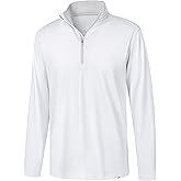 Obla Golf Quarter Zip Pullover Men Fleece Mock Neck Sweatshirt Winter Warm 1/4 Zip Long Sleeve Golf Shirt