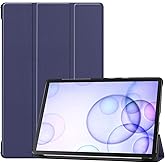 Kepuch Custer Case for Samsung Galaxy Tab S6 10.5 SM-T860 SM-T865,Ultra-Thin PU-Leather Hard Shell Cover for Samsung Galaxy Tab S6 10.5 SM-T860 SM-T865 - Blue