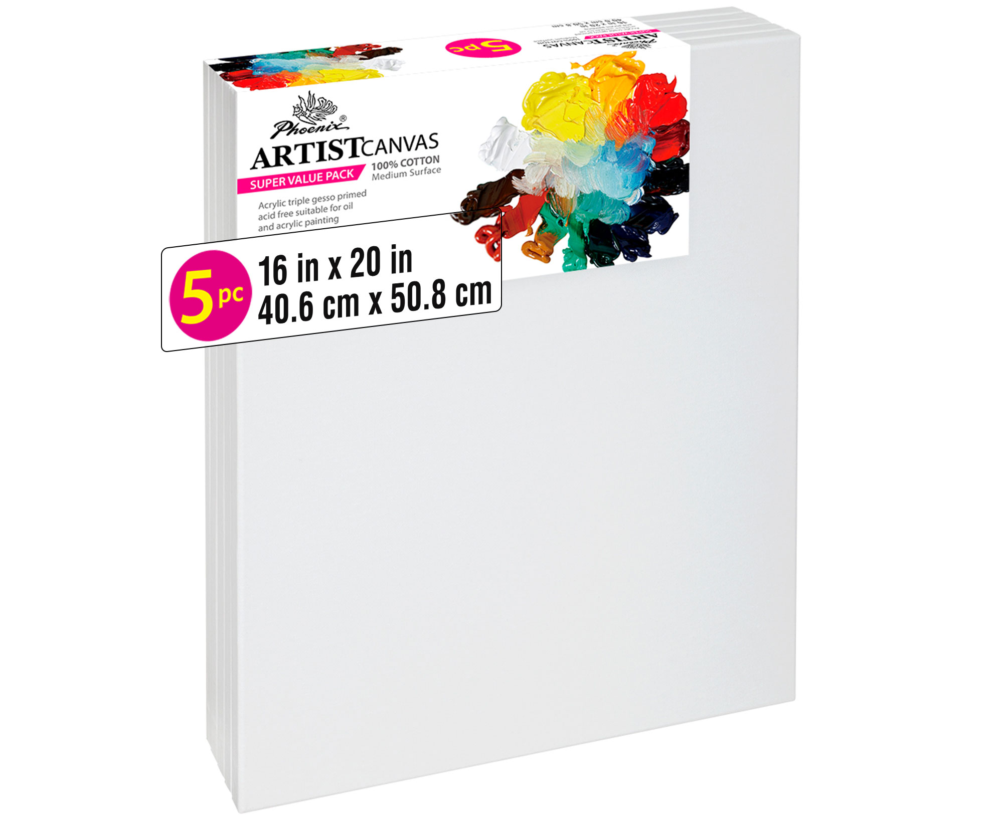 6 PHOENIX+Pre+Stretched+Canvas+Painting