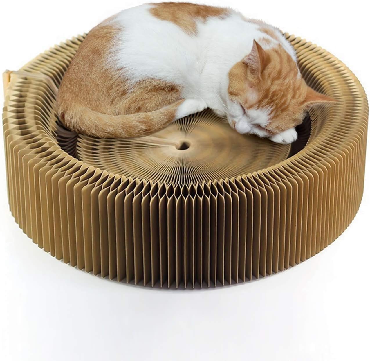Amazon Ihappiness つめとぎ ねこ ベッド 段ボール 折り畳み式 猫 爪とぎ 寝床 ソファー 変形 大型 ワイド Ihappiness 爪とぎ 通販